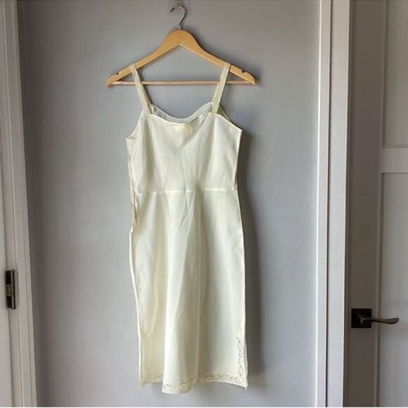 Vintage 1950s Barbizon Full Slip Mad Men - Picture 3 of 11